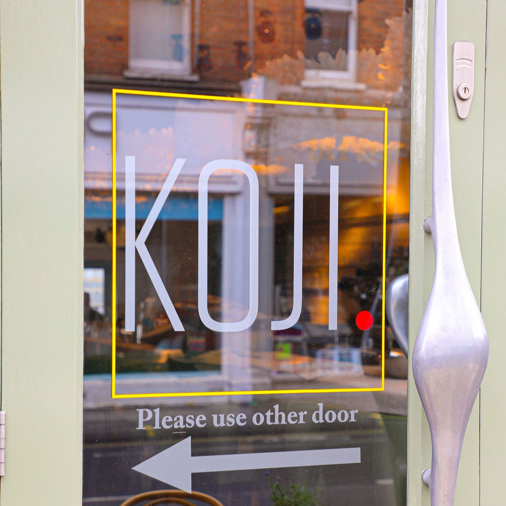 restaurant signage