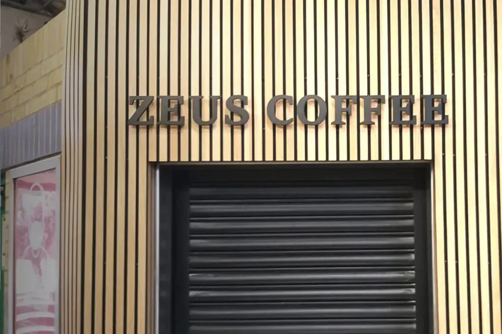 raised lettering