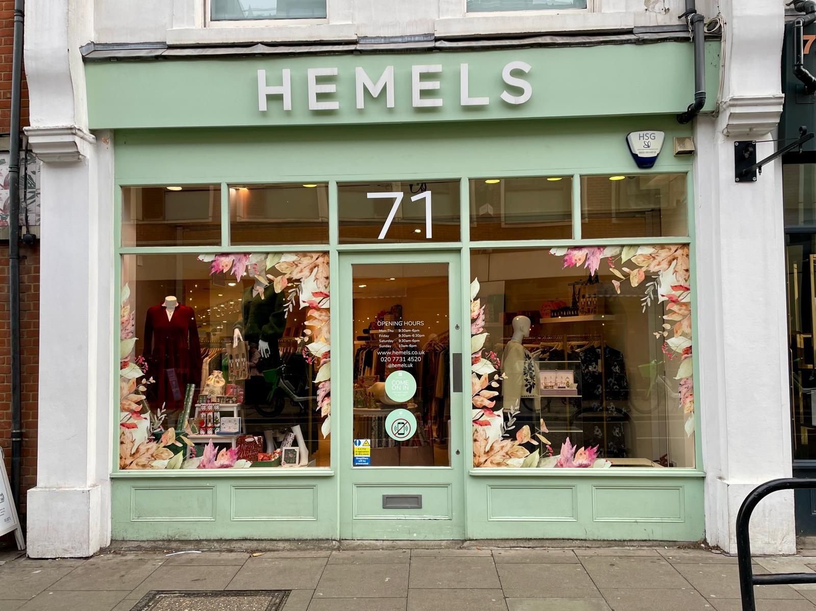 shop front sign