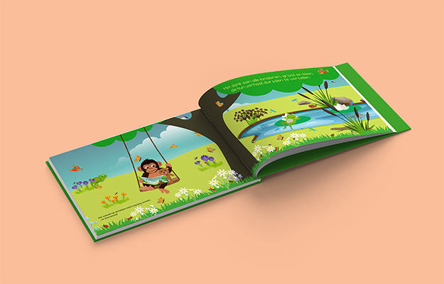 Schildpad, Haas en Kikker worden helden.