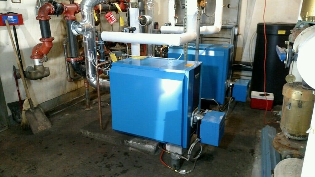 Buderus Boiler industrial setting