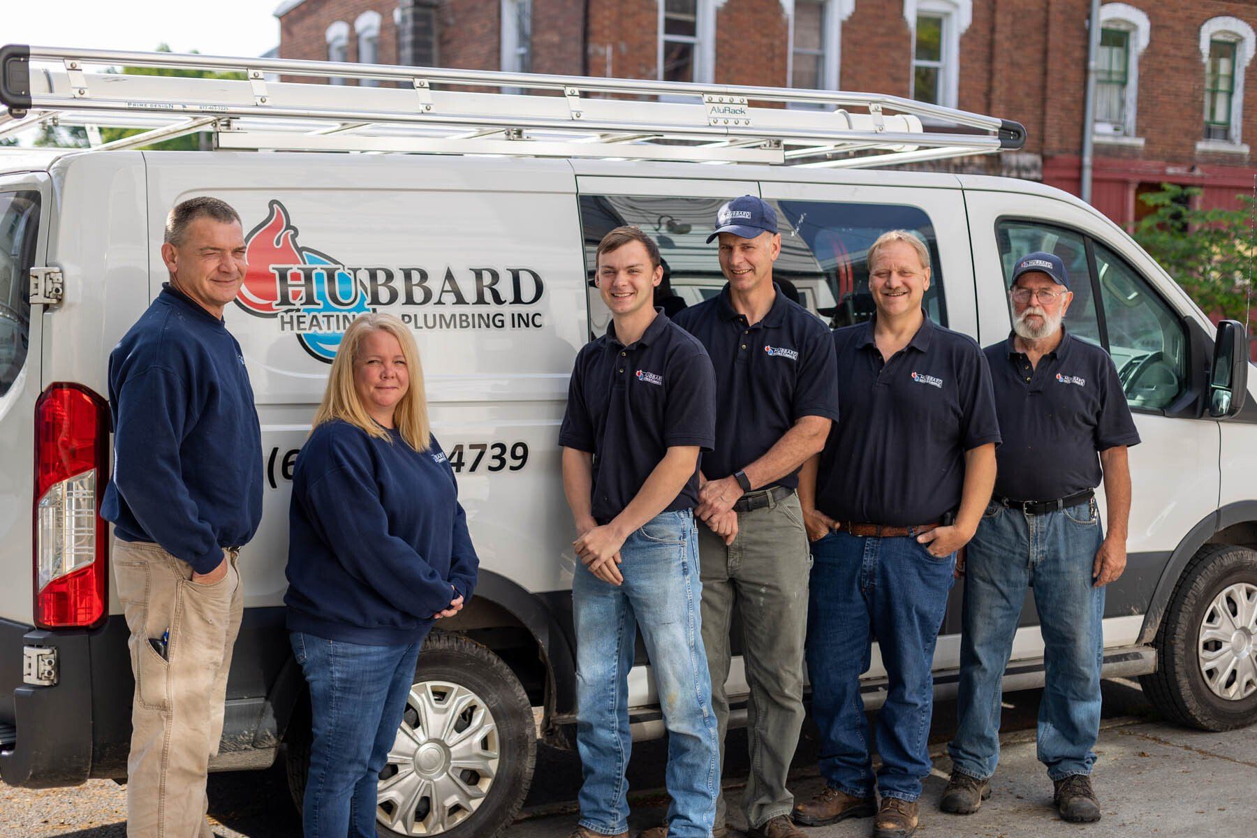 Hubbard Heating & Plumbing team