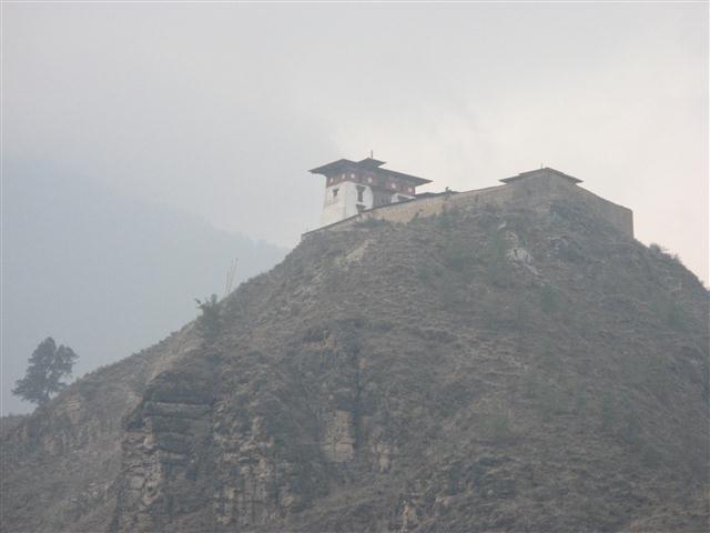 Hilltop Dzong Bhutan