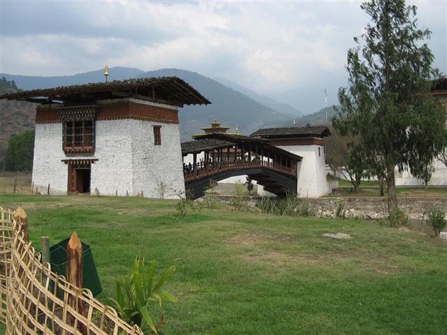Monastery Bridge Bhutan