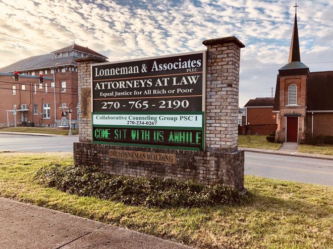 Lonneman & Associate Outside Office Sign