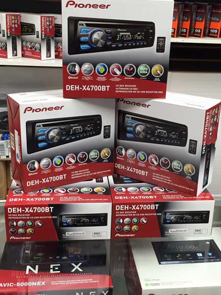 Car stereo display — Car stereo installation in Toms River, NJ