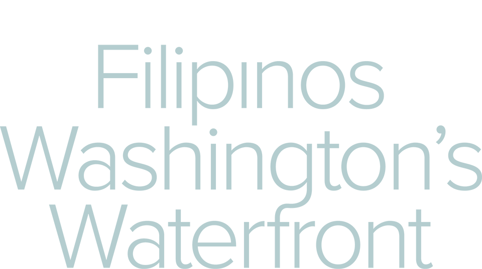 Filipinos and Washington's Waterfront exhibit logo