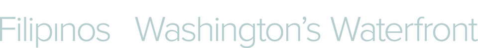 Filipinos and Washington's Waterfront horizontal logo