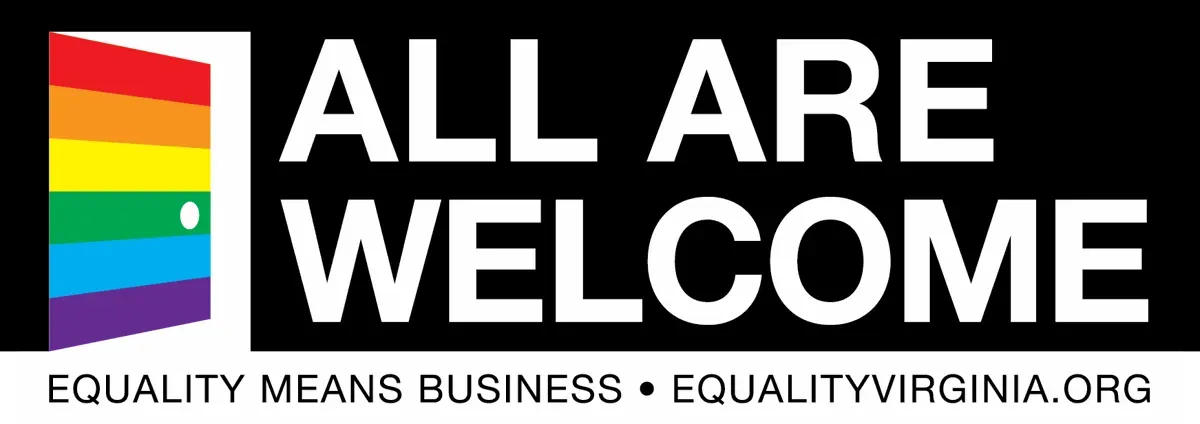 This is the logo for equality in businesses for Virginia.