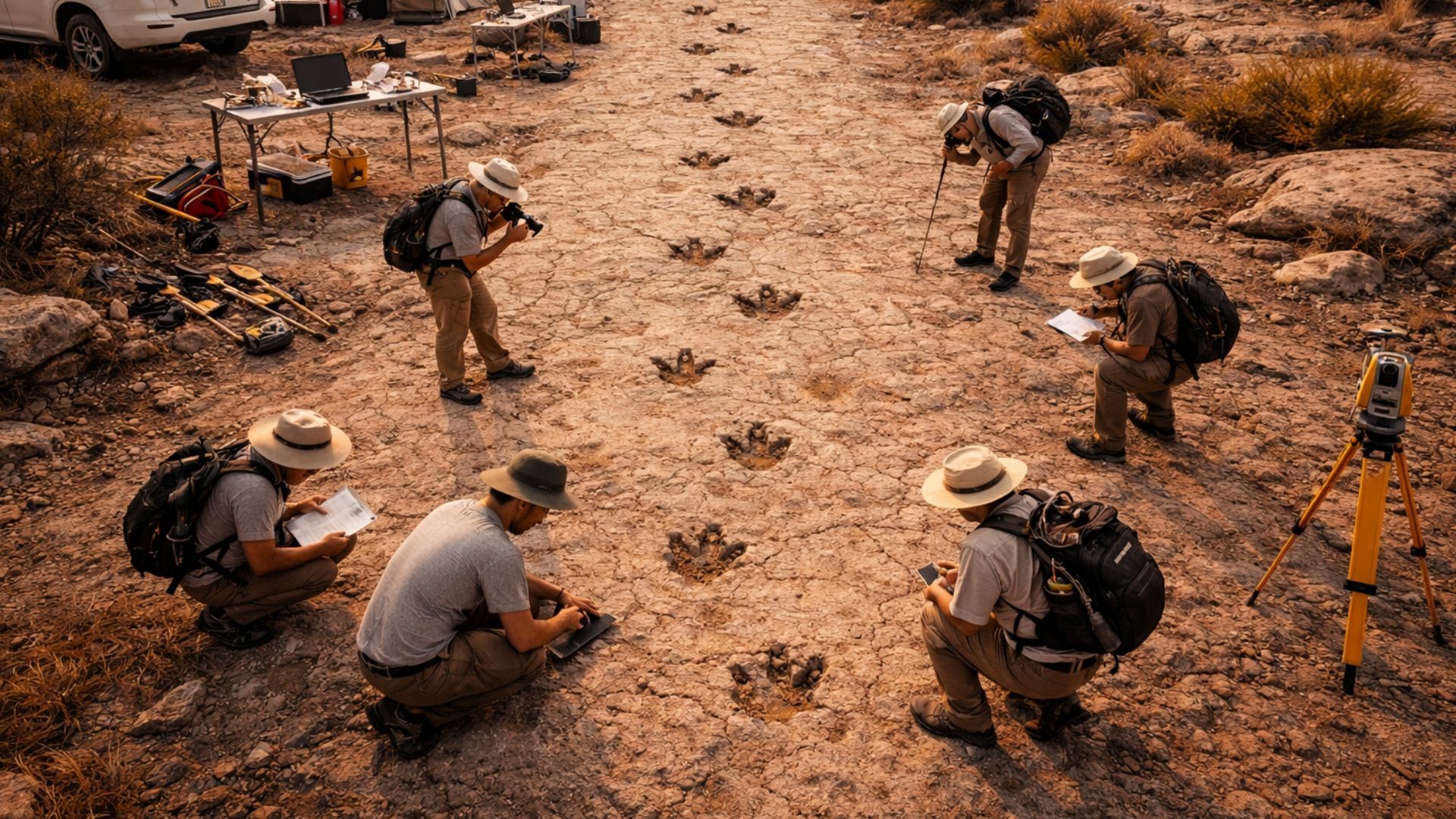 From ancient royal tombs to dinosaur highways… Let's look back at the discoveries of 2025