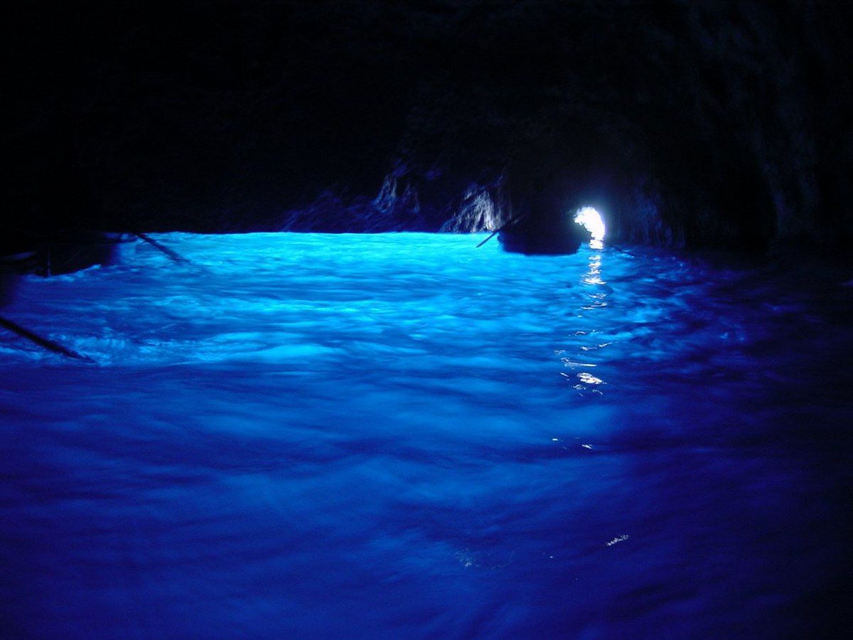 Picture of The Blue Grotto, Capri.