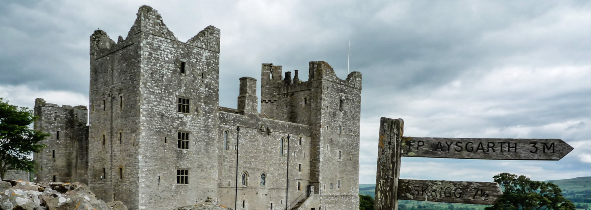 Picture of Bolton Castle.