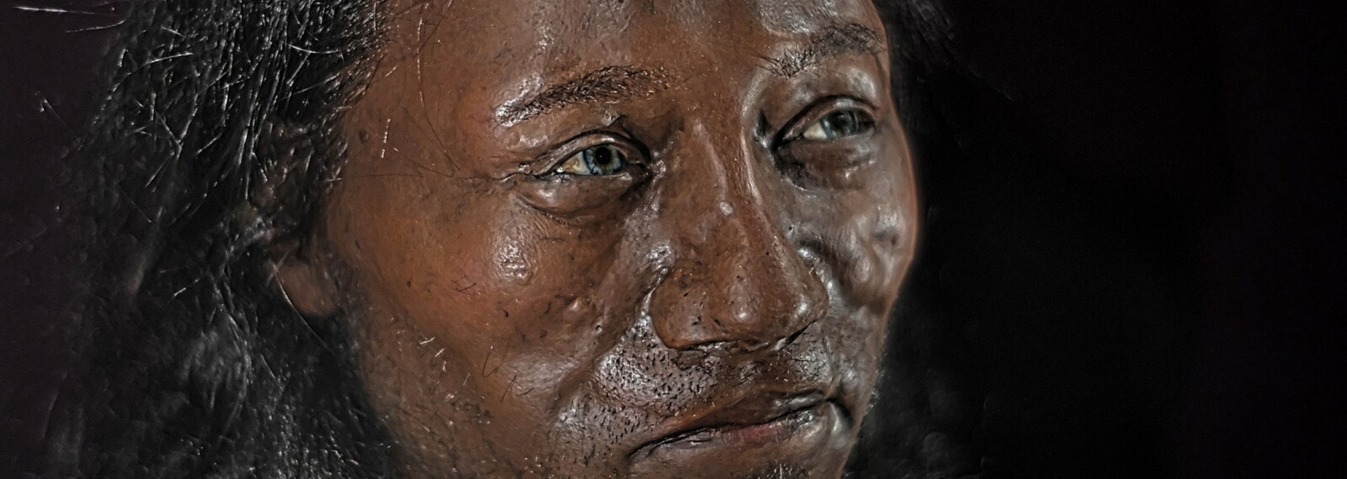 Picture of Cheddar Man. Picture of Cheddar Man.