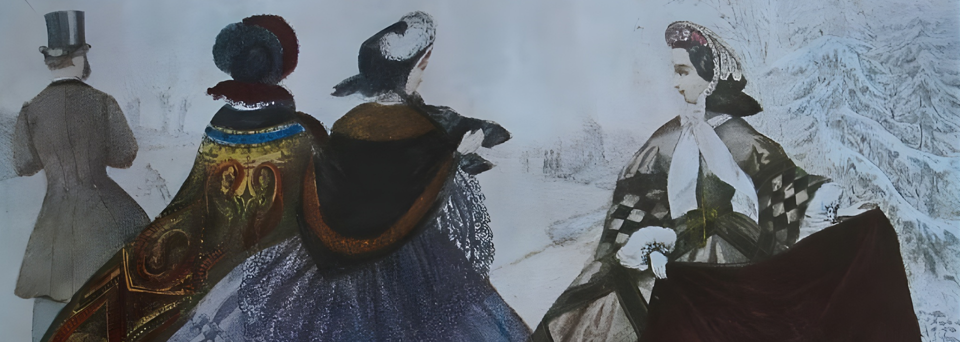 Picture of Crinoline fashion.