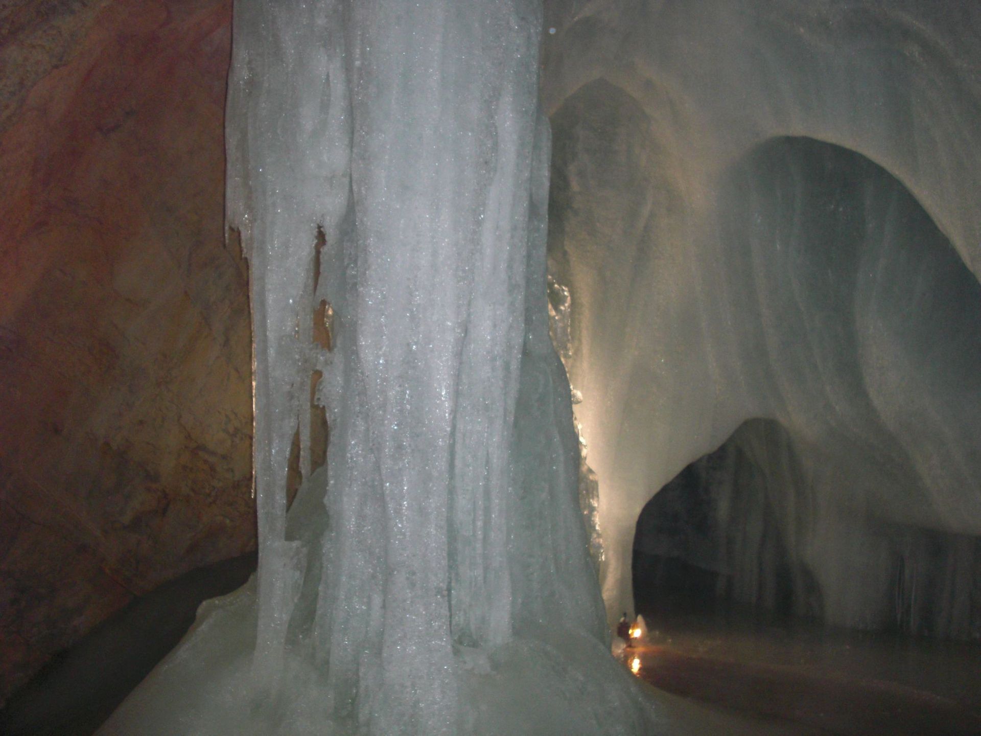 Picture of Eisreisenwelt cave, Austria.