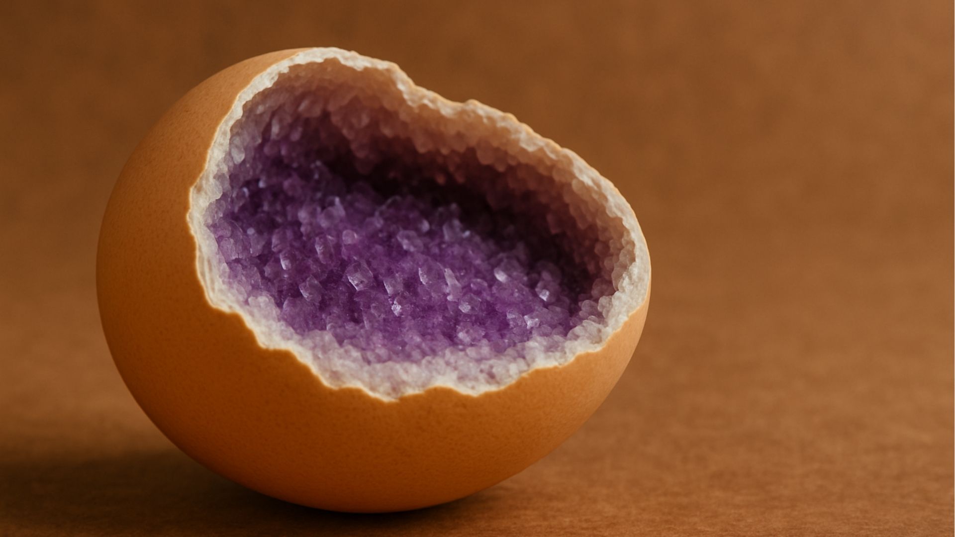 Did you know you can grow crystals in an eggshell? Learn how to make your own egg geode