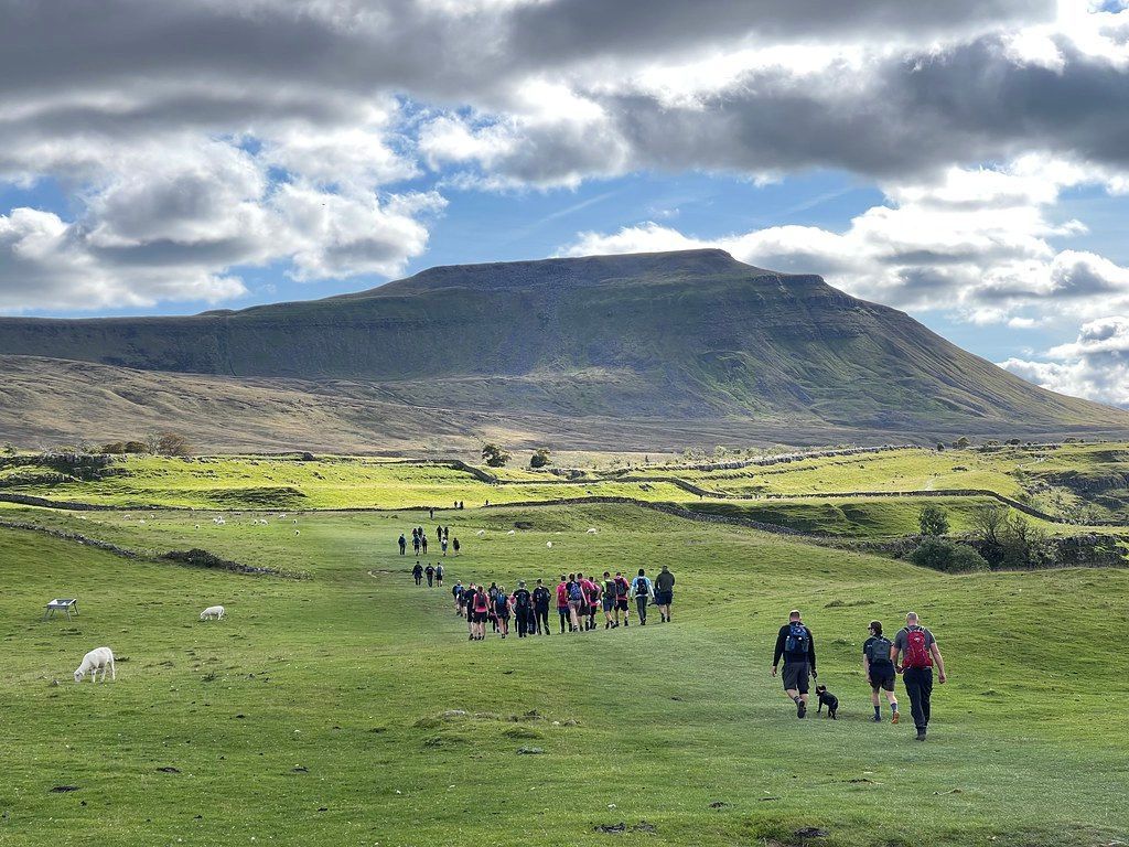 Picture of Ingleborough mountain.