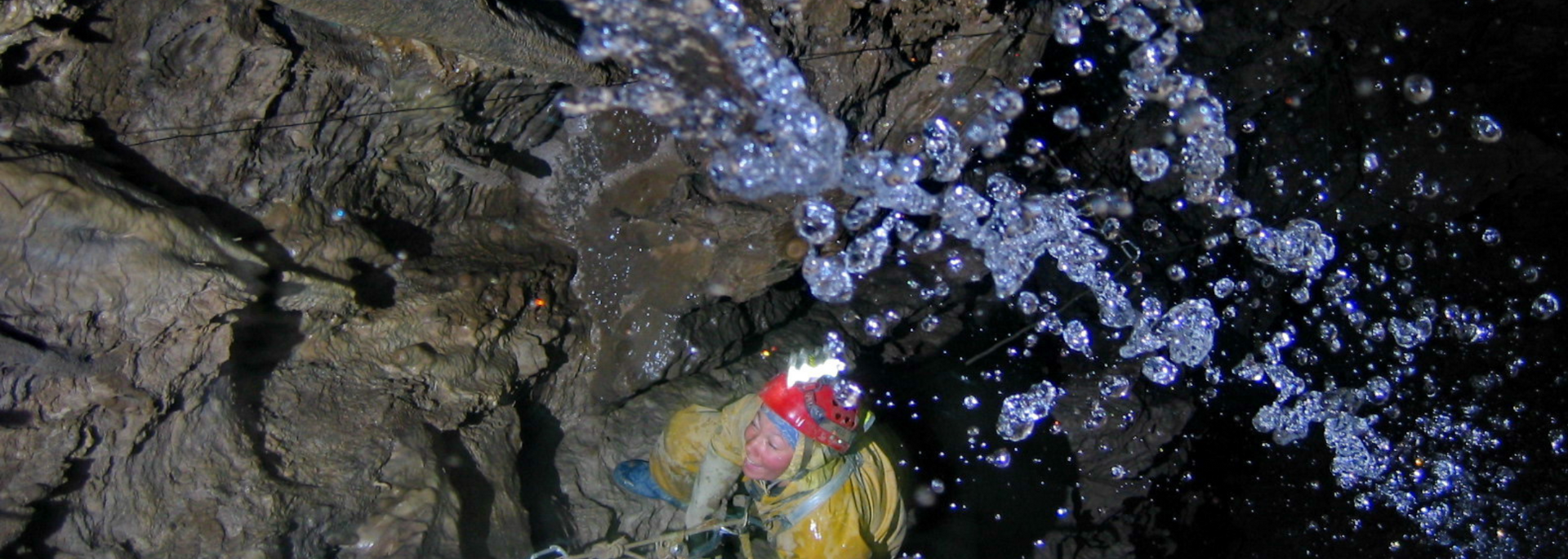 Picture of Krubera cave. Picture of Krubera cave.