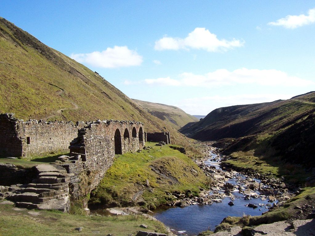 Picture of Lead mine ruins in the Yorkshire Dales
