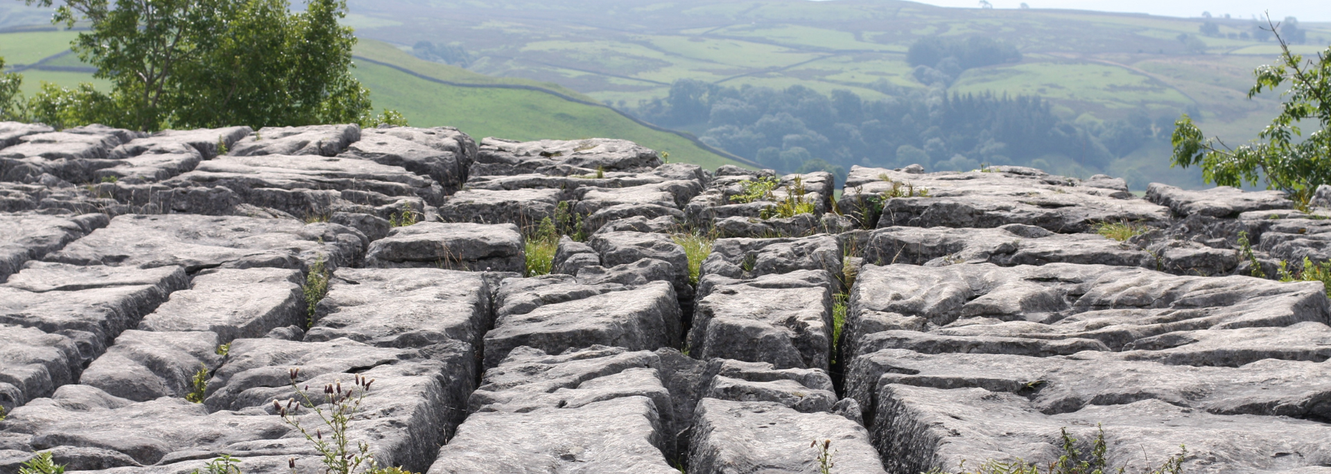 Picture of Malham Cove, this is a cliff face with incredible rock formations at its peak