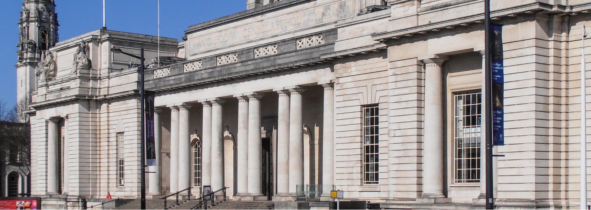 Picture of the National Museum Cardiff.
