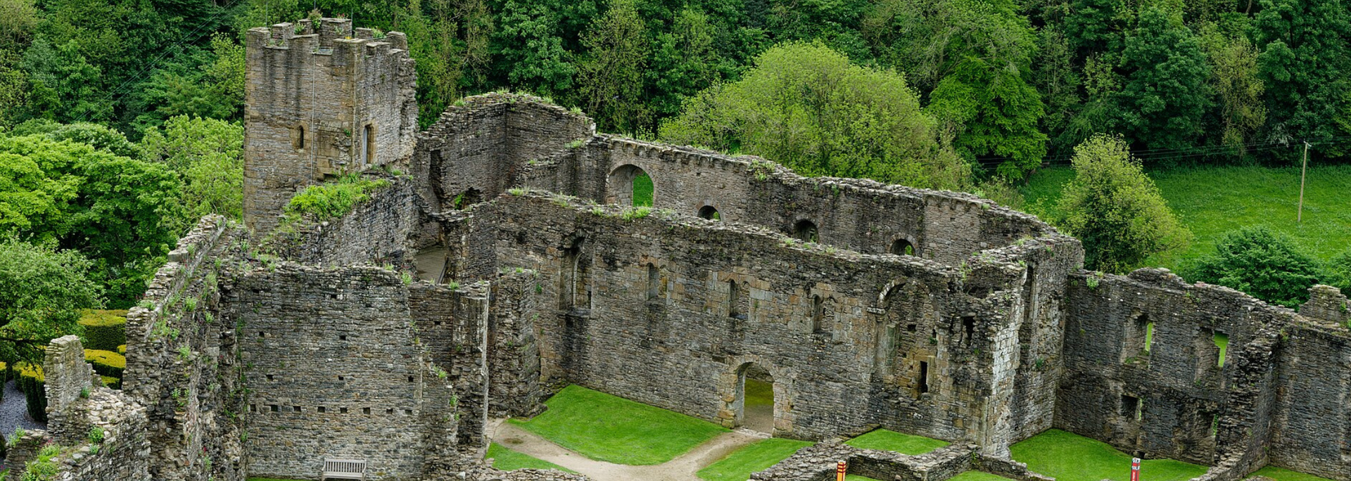Picture of Richmond Castle. 