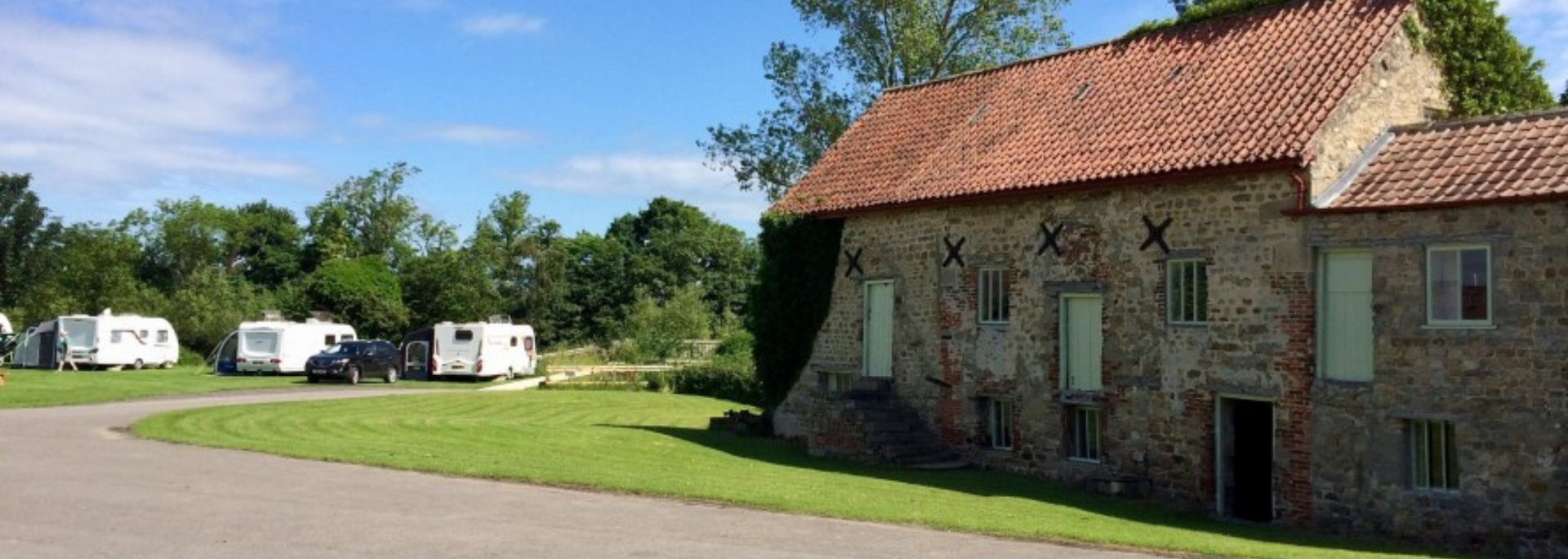 Picture of Sleningford Watermill Caravan and Camping Park.