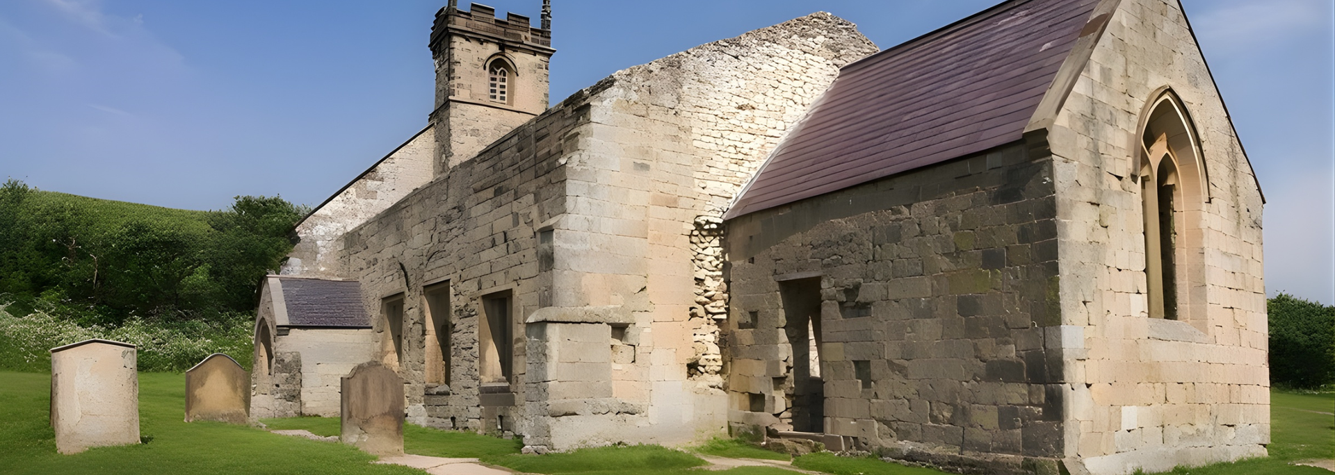 Picture of Wharram Percy. 