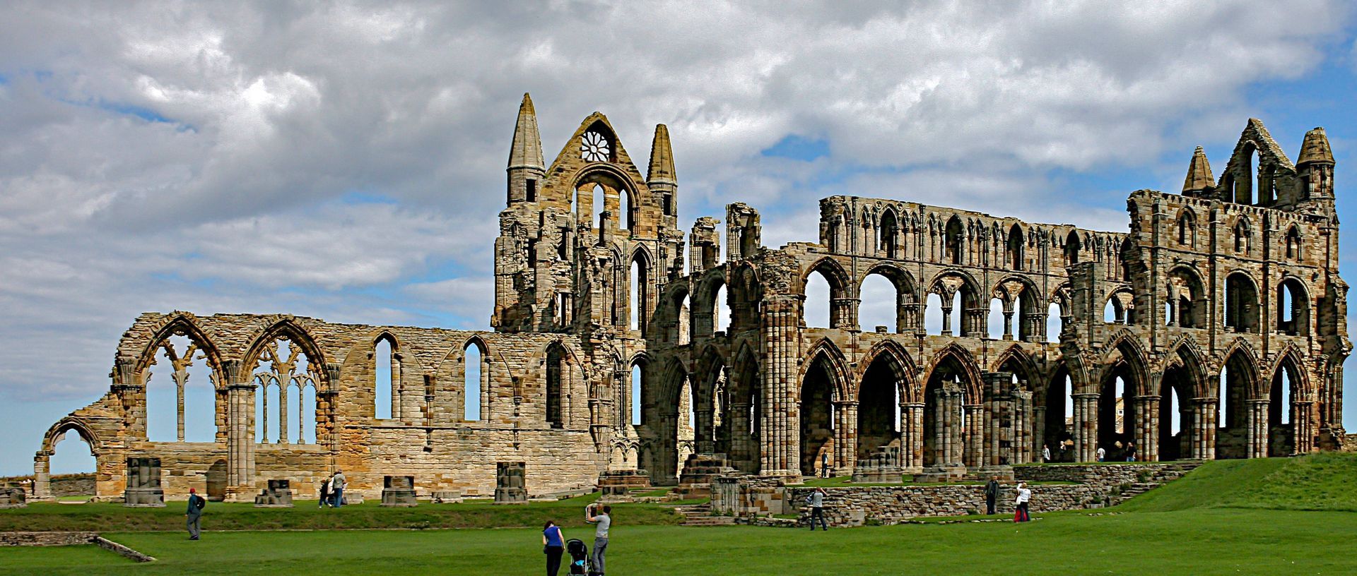 Picture of Whitby Abbey.