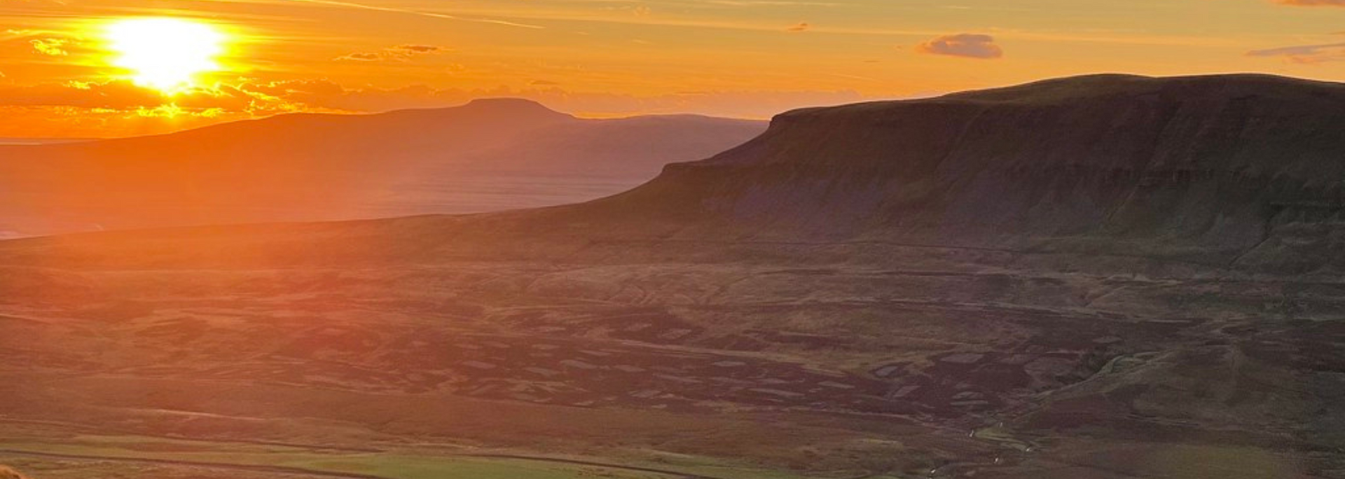 Picture of one of the Yorkshire Three Peaks.