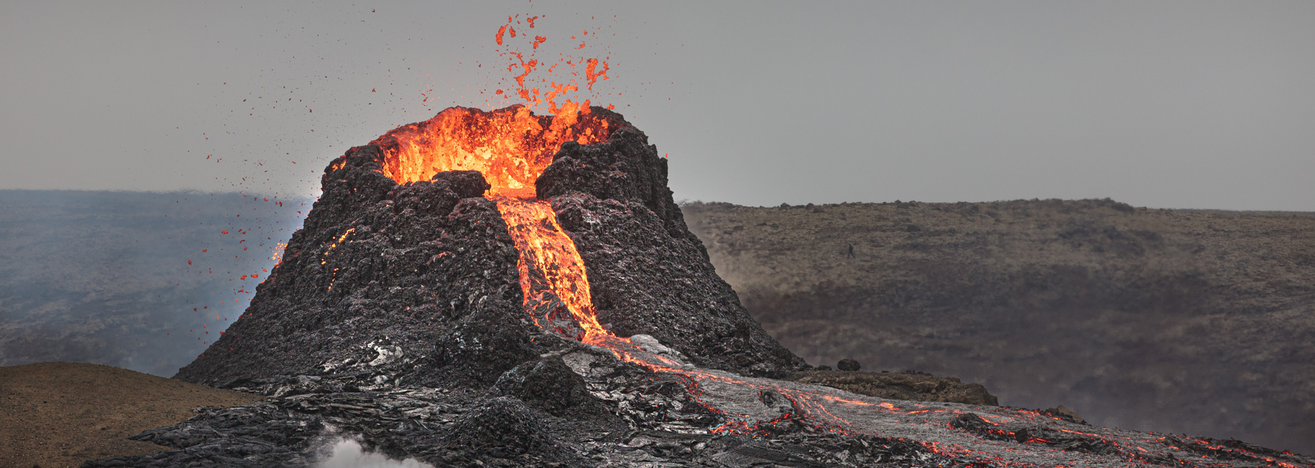 Picture of Mount Fagradalsfjall in Iceland. Picture of Mount Fagradalsfjall in Iceland.