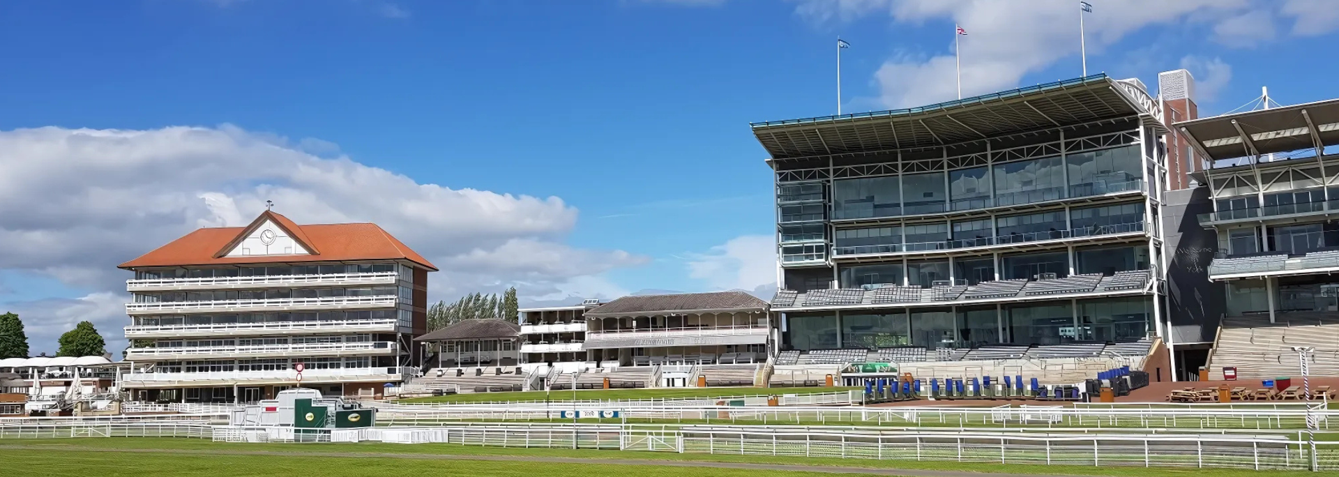 Picture of York racecourse. Picture of York racecourse.