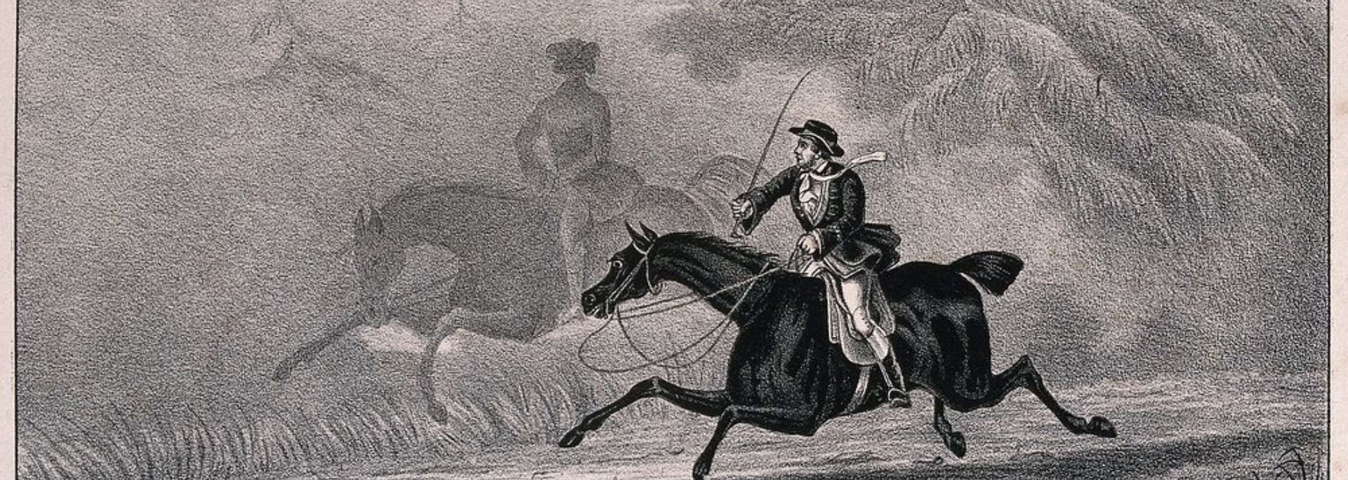 Picture of the highwayman shadow.