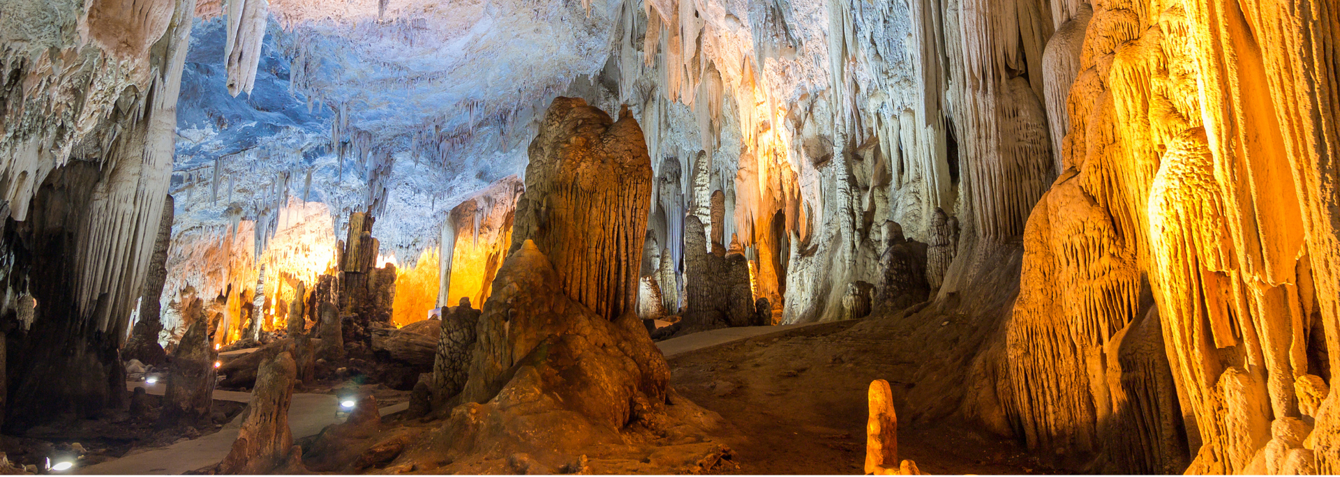 Picture of a stalagmite