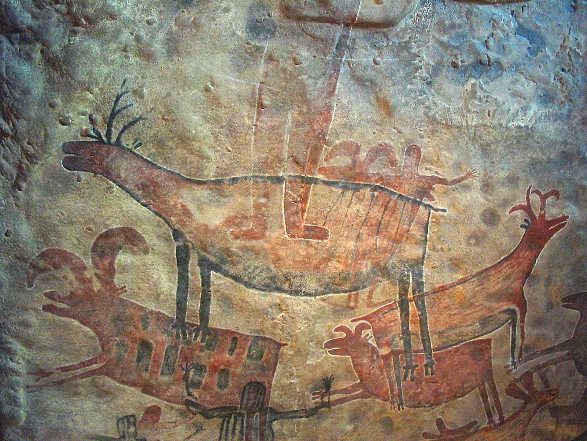 Picture of some cave art