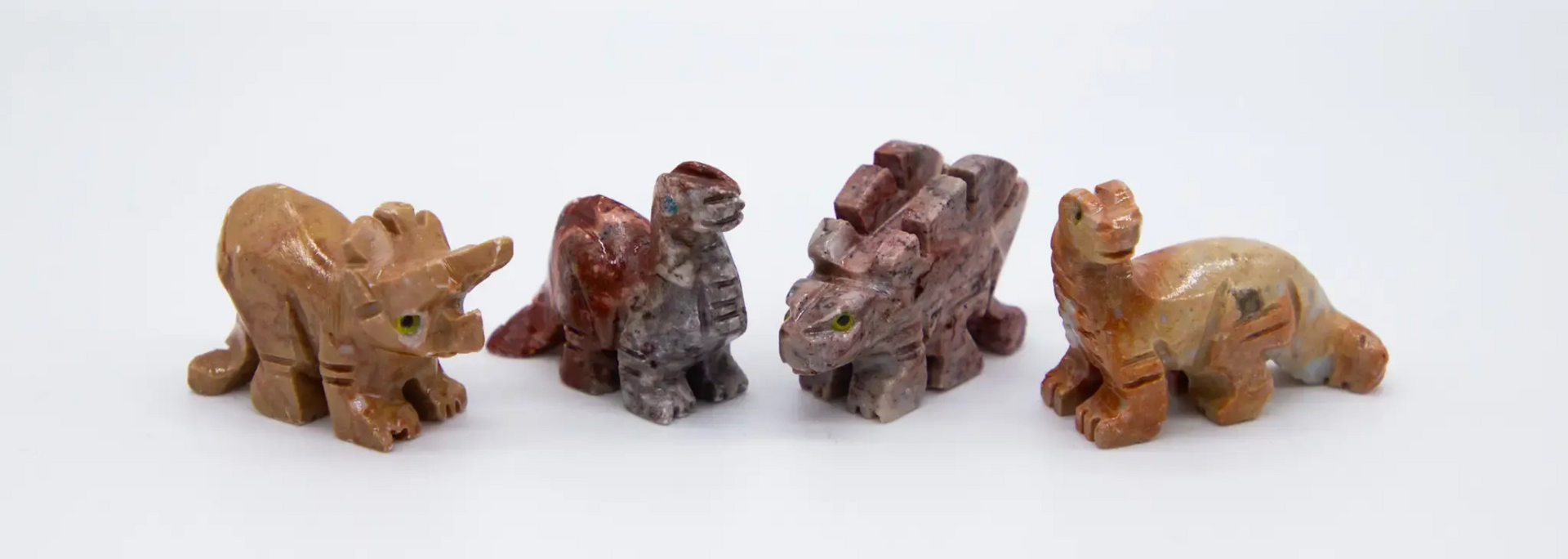 Picture of an example of Stump's soapstone figurines.