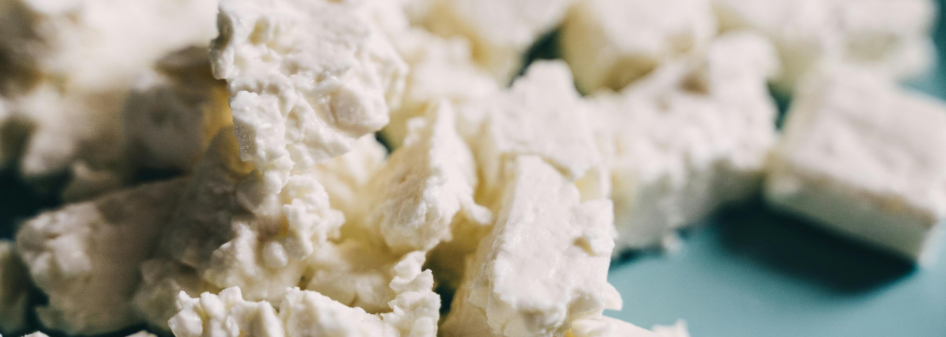 Picture of feta cheese.