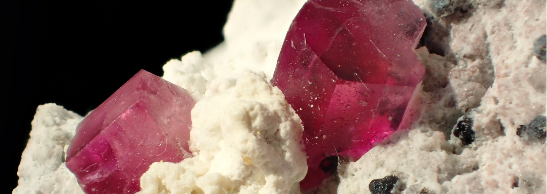 Picture of red beryl. Picture of red beryl.