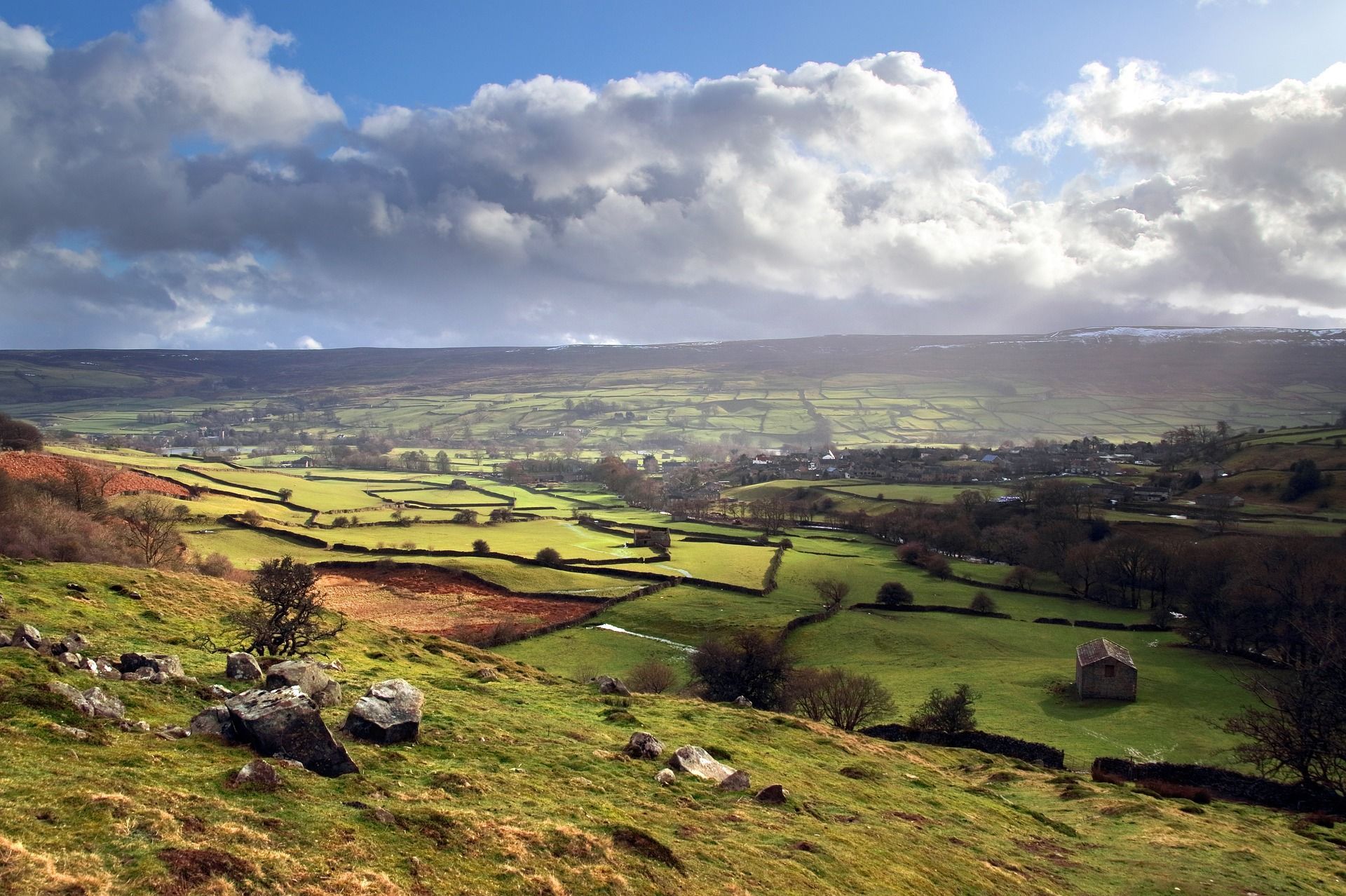 Picture of the Yorkshire Dales landscape