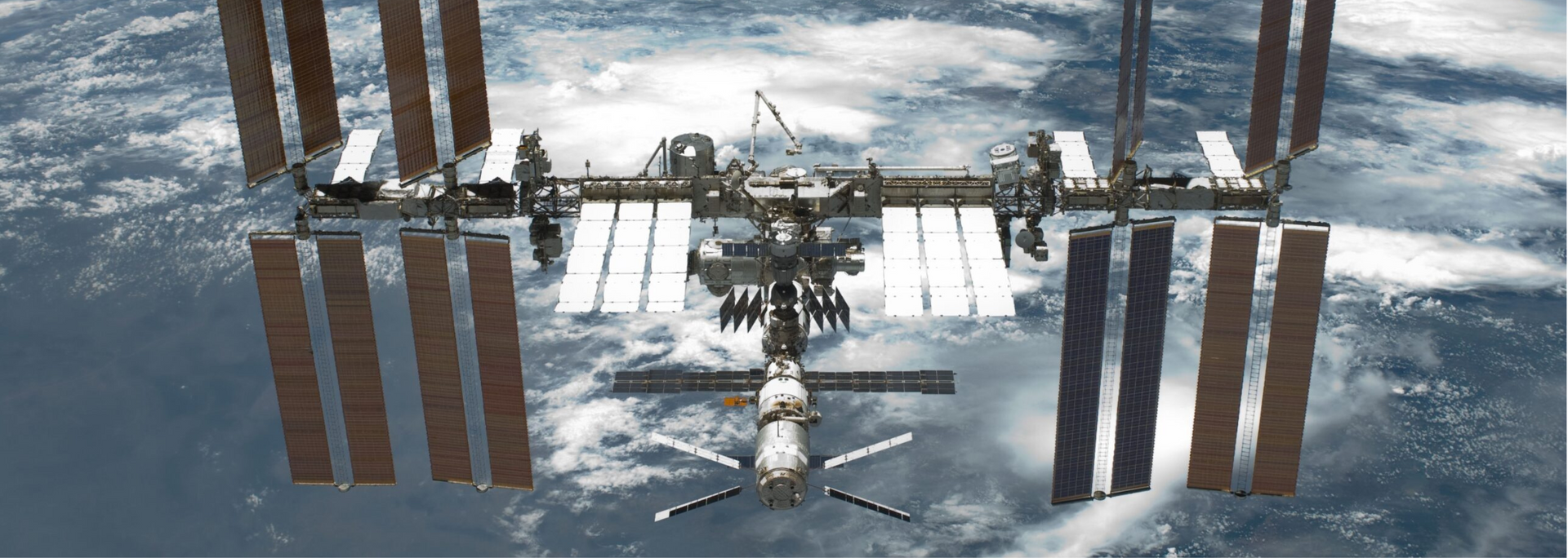 Picture of the International Space Station.