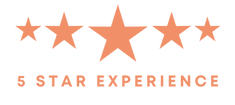 A logo for a company called 5 star experience