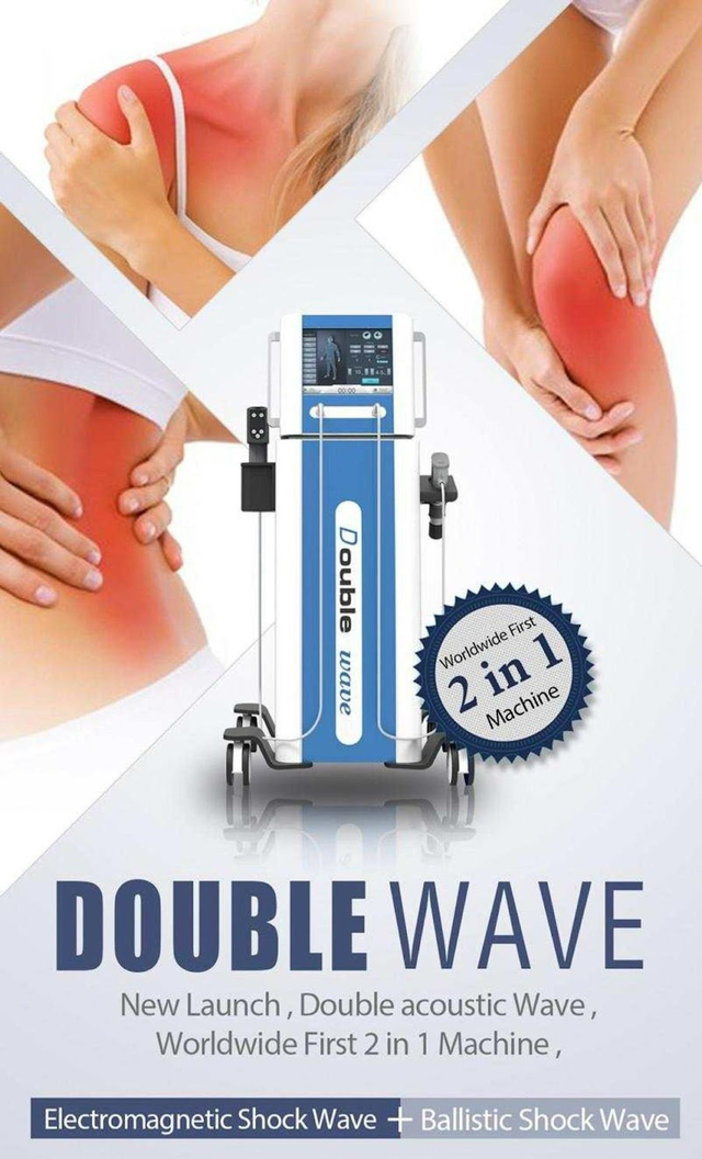 Electric Muscle Stimulation & ESWT 2 in one device