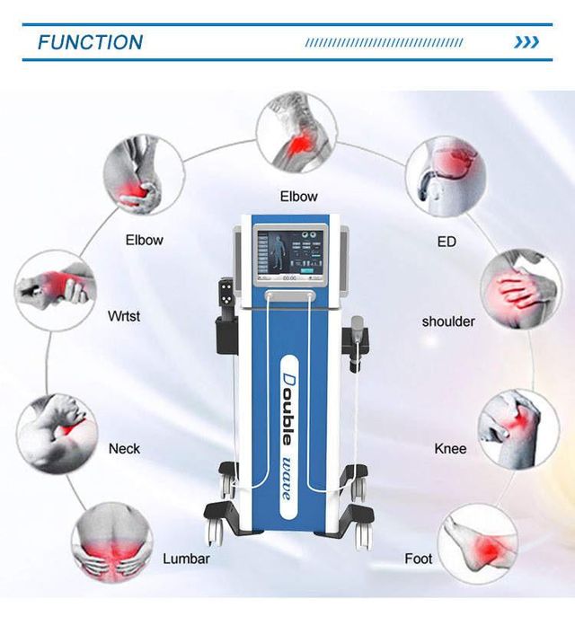 Electric Muscle Stimulation & ESWT 2 in one device