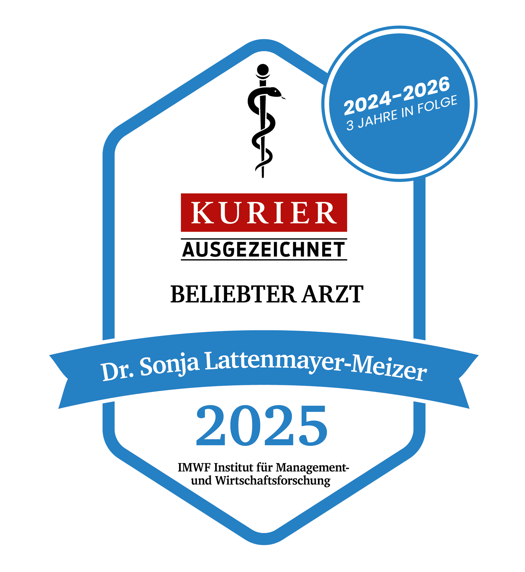 Von Kurier ausgezeichnet:
beliebter Arzt 2024 und 2025