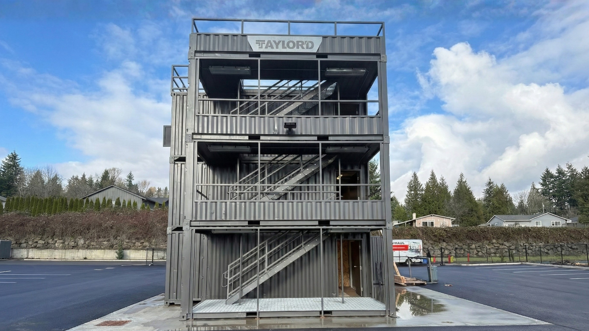 Custom fire training facility