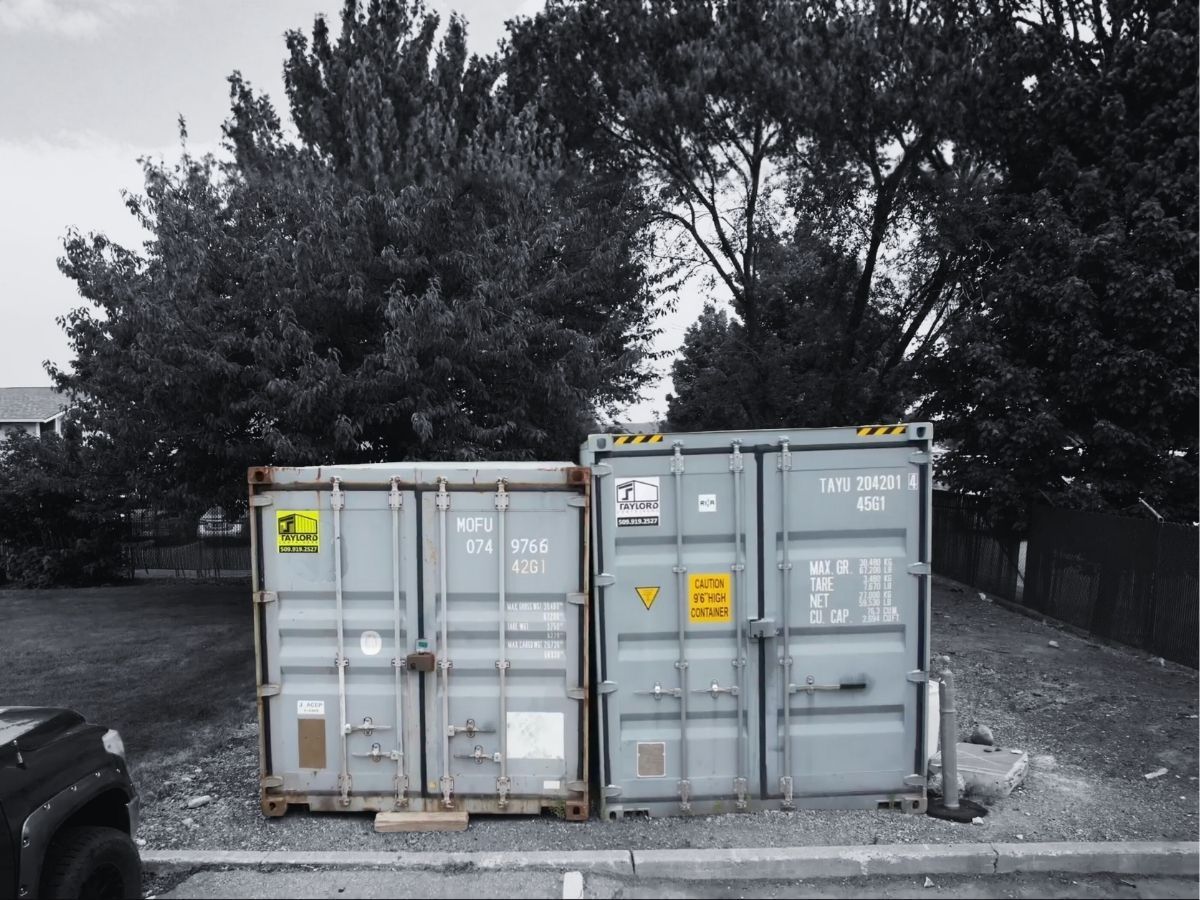Buy or Rent Shipping Containers | Taylor'd Spokane