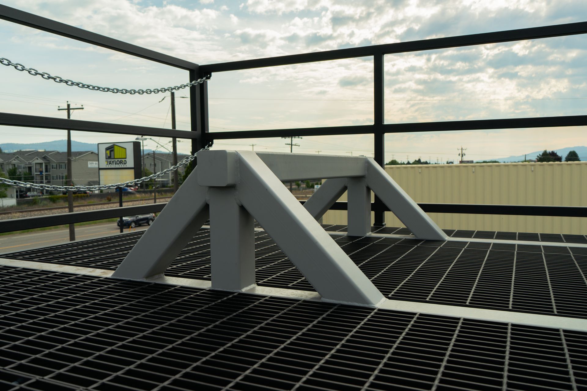 Rapelling anchor point