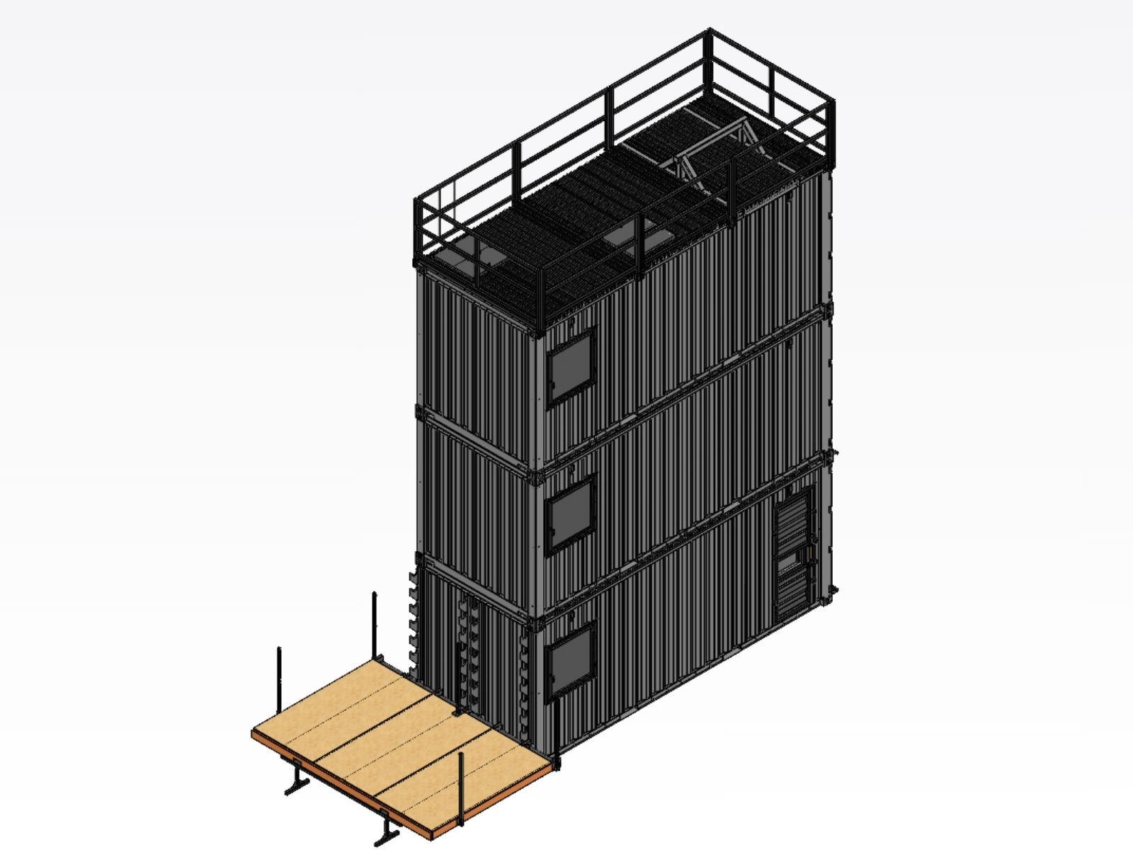 Taylor'd Custom firefighter training prop