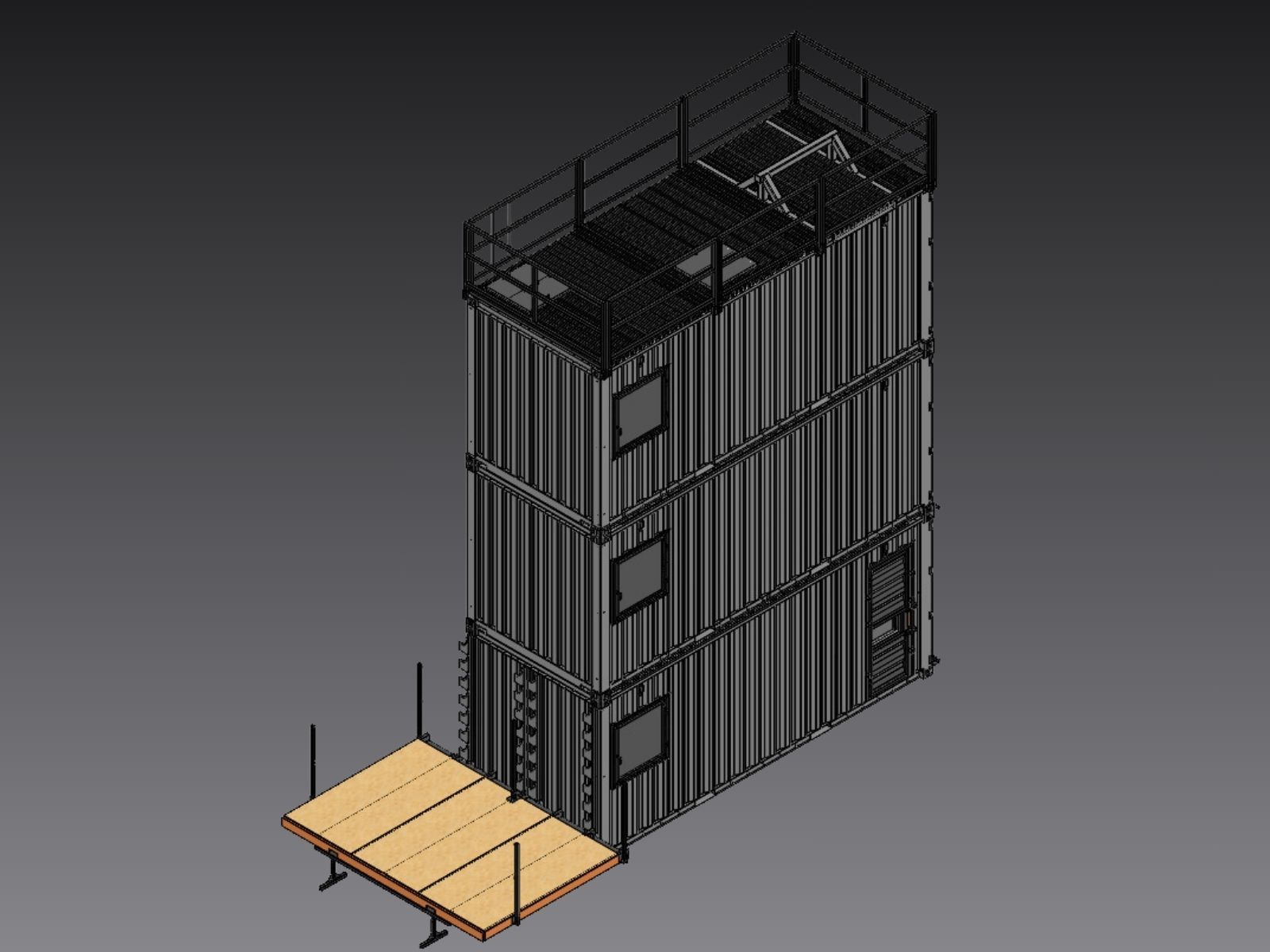 Tower Series 3-Story Configuration