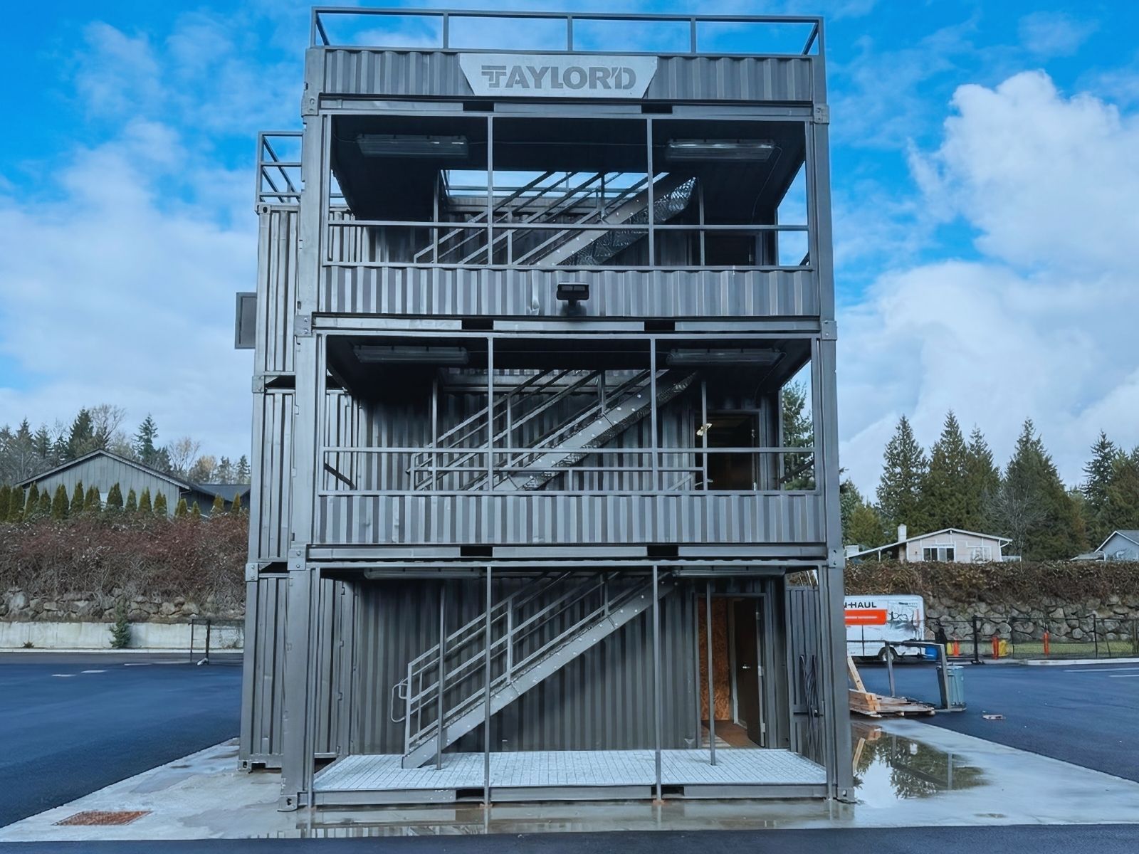 Tower Series installation - Front view - Kirkland Fire Department